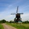 Netherlands, Hellouw, Drainage mill "De Hooglandse Molen" anno 1803, May 2005 